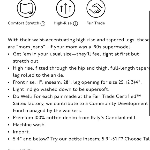 Madewell High rise perfect vintage jeans - Picture 10 of 10